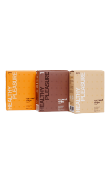 Набір кокосових чипсів 3 шт