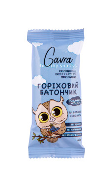 Дитячий батончик родзинки+фундук, 40 г