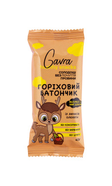 Дитячий батончик яблуко+мигдаль, 40 г