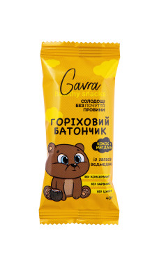 Дитячий батончик з кокосом, 40 г