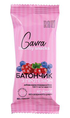 Ягідний з протеїном, 50 г