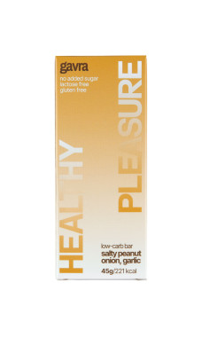 Низьковуглеводний солений батончик арахісовий, 45 г